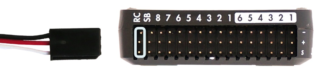 Pixhawk - Radio port for PPM/S.BUS receivers